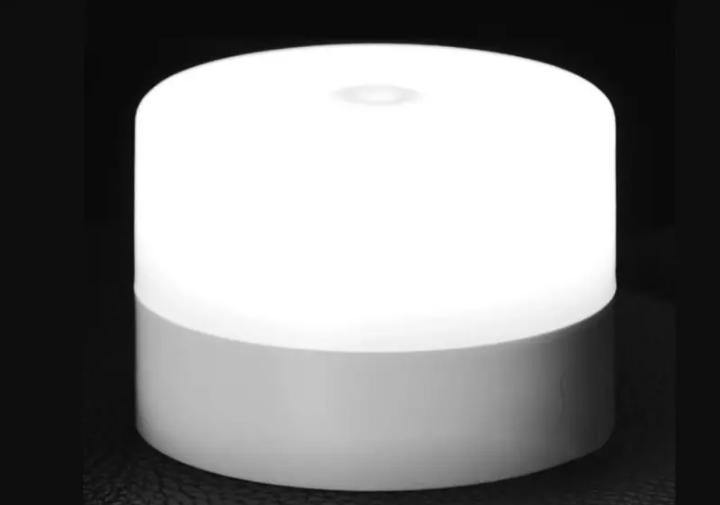 Mini USB LED Night Light – Portable Round Lamp