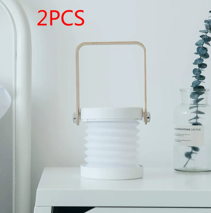 Foldable Touch LED Night Light – Dimmable Portable Lantern USB Rechargeable