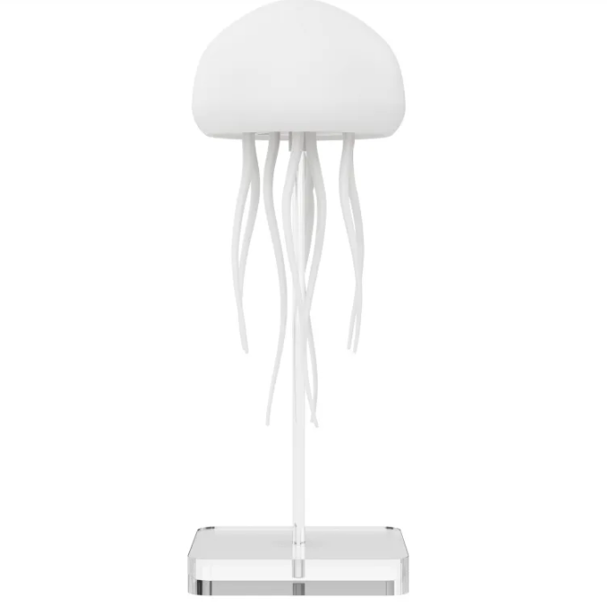 Voice Control Jellyfish LED Lamp – Full-Color Mood & Night Light